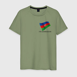 Мужская футболка Im Azerbaijani - motto