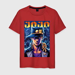 Мужская футболка Jojo - Jotaro Kujo ai art