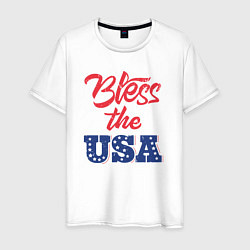 Мужская футболка Bless the USA