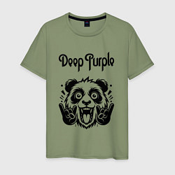 Мужская футболка Deep Purple - rock panda