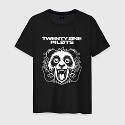 Мужская футболка Twenty One Pilots rock panda