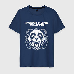 Мужская футболка Twenty One Pilots rock panda
