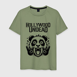 Мужская футболка Hollywood Undead - rock panda