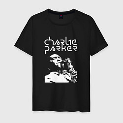 Мужская футболка Charlie Parker jazz legend