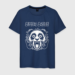 Мужская футболка Crystal Castles rock panda