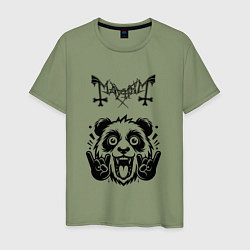 Мужская футболка Mayhem - rock panda