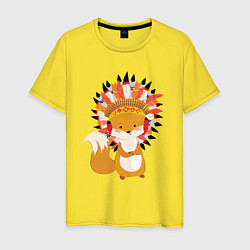 Мужская футболка Fox indian