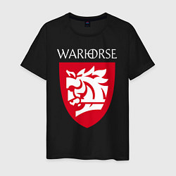 Мужская футболка Warhorse logo