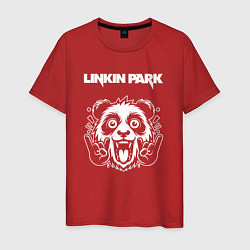 Мужская футболка Linkin Park rock panda