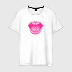 Мужская футболка Ретро губы