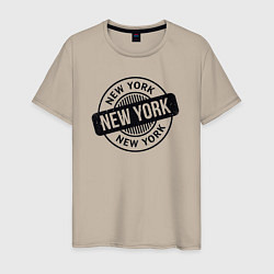 Мужская футболка Стиль Нью-Йорка