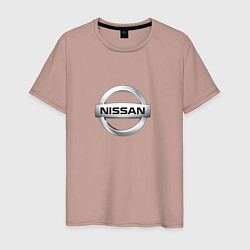 Мужская футболка Nissan logo