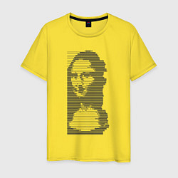 Мужская футболка Mona Lisa text