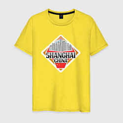 Мужская футболка Shanghai China