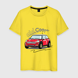 Мужская футболка Mini Cooper