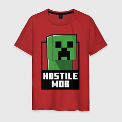 Мужская футболка Minecraft hostile mob