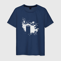 Мужская футболка Tardis splash
