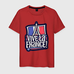 Мужская футболка Viva la France