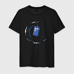 Мужская футболка Galaxy tardis