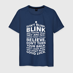 Мужская футболка Tardis good luck