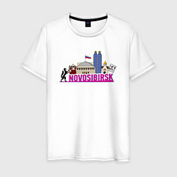 Мужская футболка Новосибирск 54