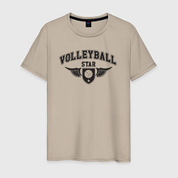 Мужская футболка Volleyball star