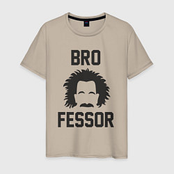 Мужская футболка Эйнштейн брофессор
