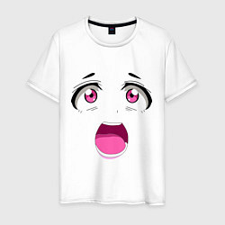 Мужская футболка Лицо аниме