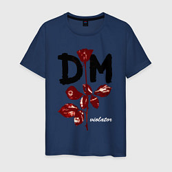 Мужская футболка Depeche mode - violator