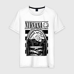 Мужская футболка Nirvana grunge rock