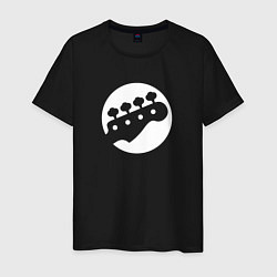 Мужская футболка Голова бас-гитары