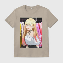 Мужская футболка Эта фарфоровая кукла влюбилась