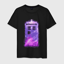 Мужская футболка Violet tardis