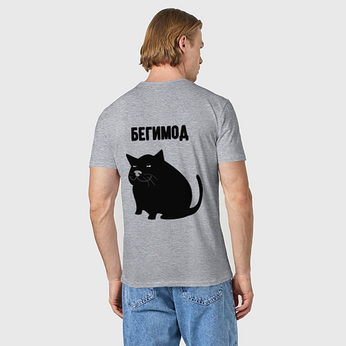 Мужская футболка Бегимод / Меланж – фото 4