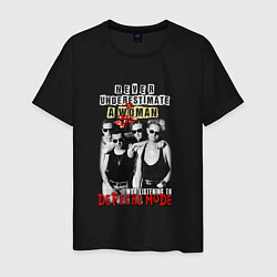 Мужская футболка Depeche Mode - A woman violator