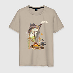 Мужская футболка Ходячий замок: Studio Ghibli