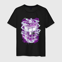 Мужская футболка Tardis violet