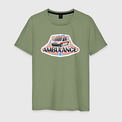 Мужская футболка Ambulance