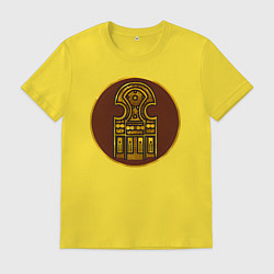 Футболка хлопковая мужская Аксум из Total War: Attila, цвет: желтый