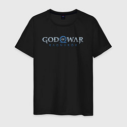 Мужская футболка God of war ragnarok logo