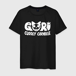 Мужская футболка Goro cuddly carnage logotype