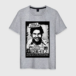 Мужская футболка Escobar in the jail