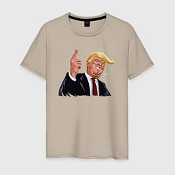 Мужская футболка Речь Трампа