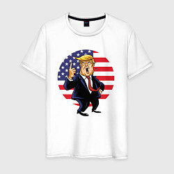 Мужская футболка USA - Trump