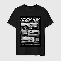 Мужская футболка Mazda rx-7 JDM авто