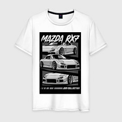 Мужская футболка Mazda rx-7 JDM авто