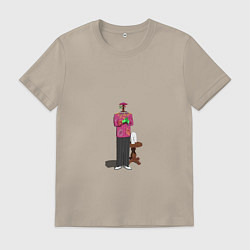 Мужская футболка Межпространственный колдун Маджента