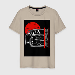 Мужская футболка Toyota Supra авто
