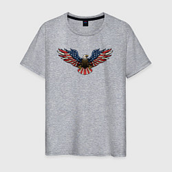 Мужская футболка USA eagle