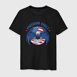 Мужская футболка США - орёл свободы
